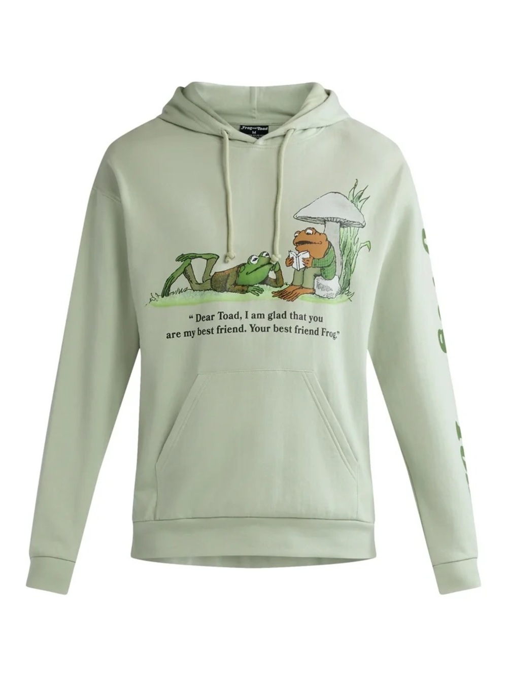 Official Licensed Frog & Toad Graphic Hoodie - Mint, Small, EUC 🐸 🍄‍🟫